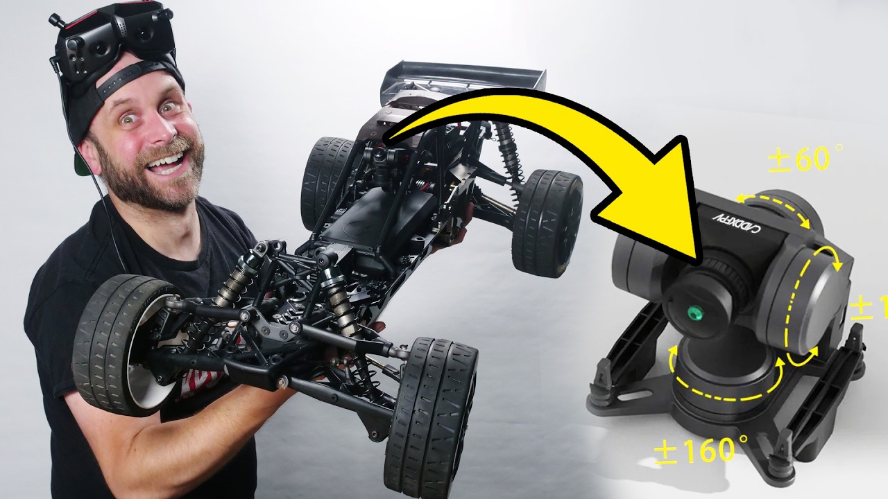 Наша самая большая машина теперь с видом от первого лица | FPV-подвес | CADDX