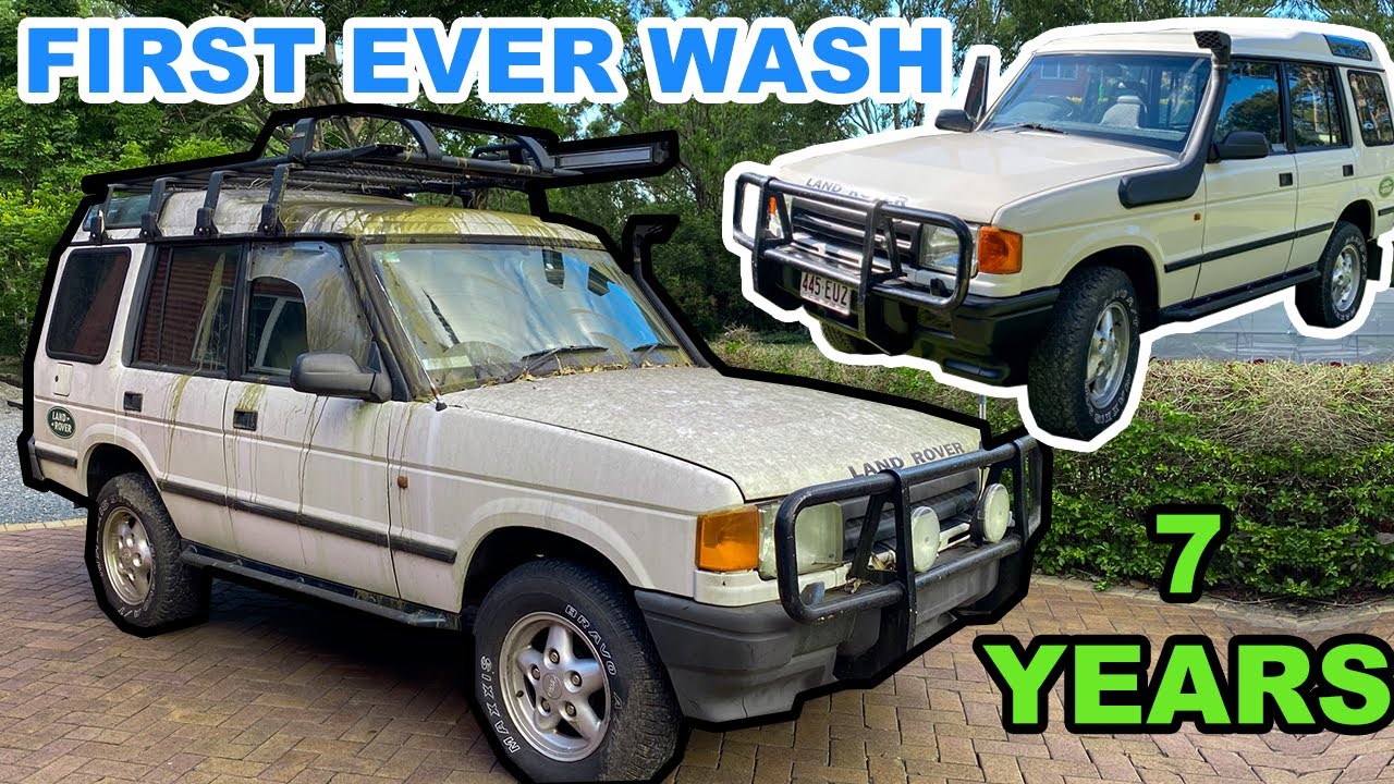 First Ever Wash in 7 Years - Classic Land Rover Discovery 1 Restoration Part 2