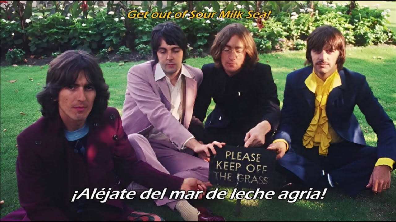 The Beatles | Sour Milk Sea (Sub. Español/Ingles)