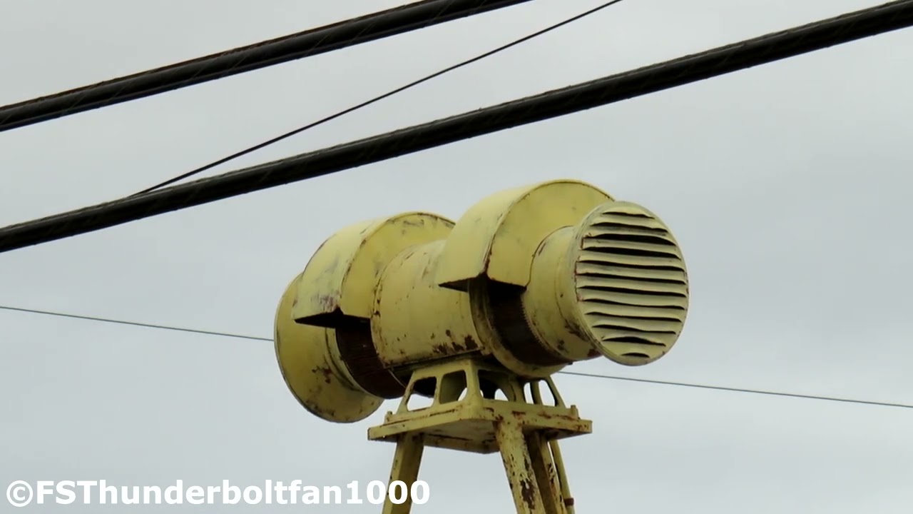 Sterling M-10 Tornado Siren Test - Valders, WI