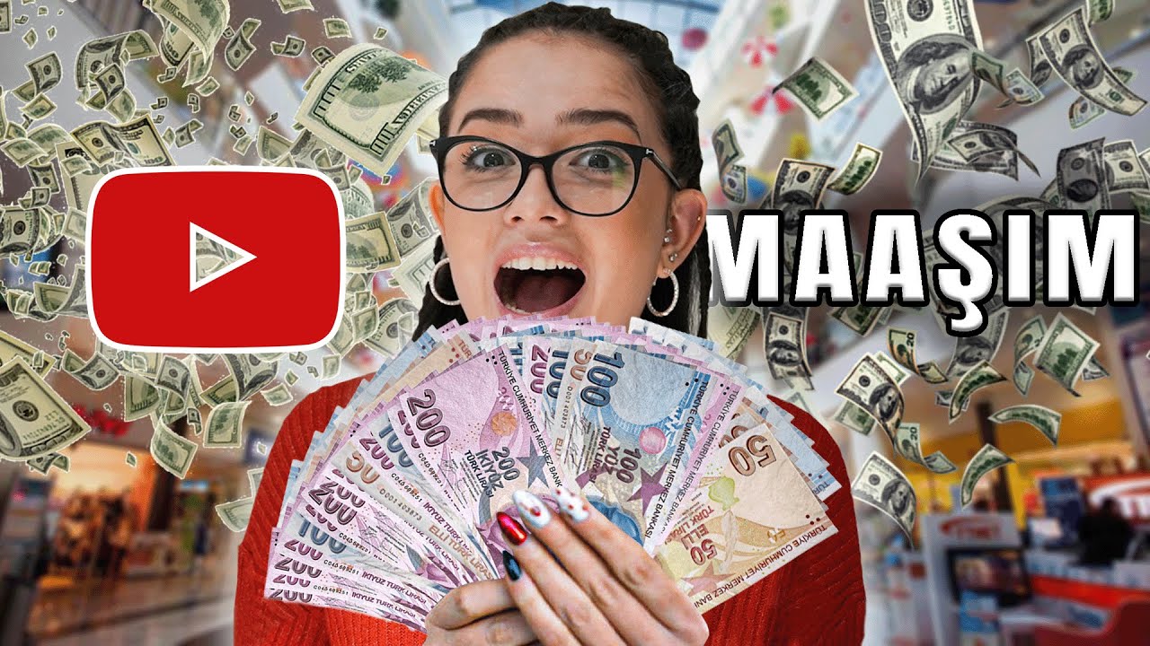 İLK YOUTUBE MAAŞIMI HARCADIM !