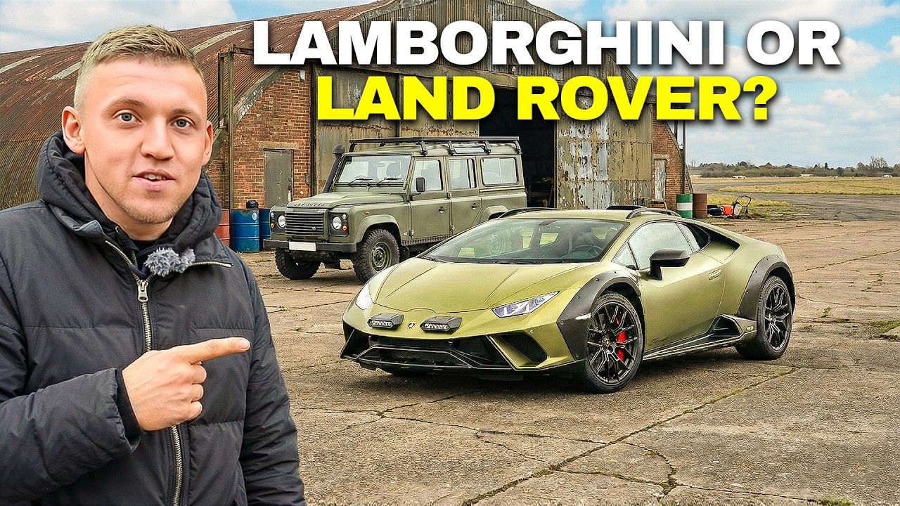 Lamborghini and Land Rover spotting at Bicester Motion | We are scramblers