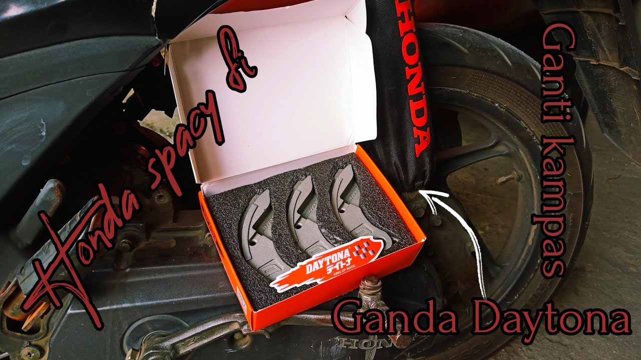 Honda Spacy Fi (Ganti kampas ganda Daytona) *kampasgandaNmax