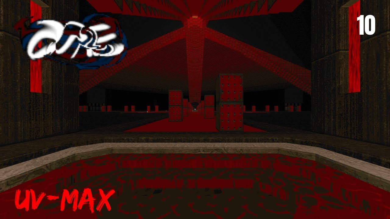 Doom II: Death in Excess - Map 10: The Grand Hall UV-Max
