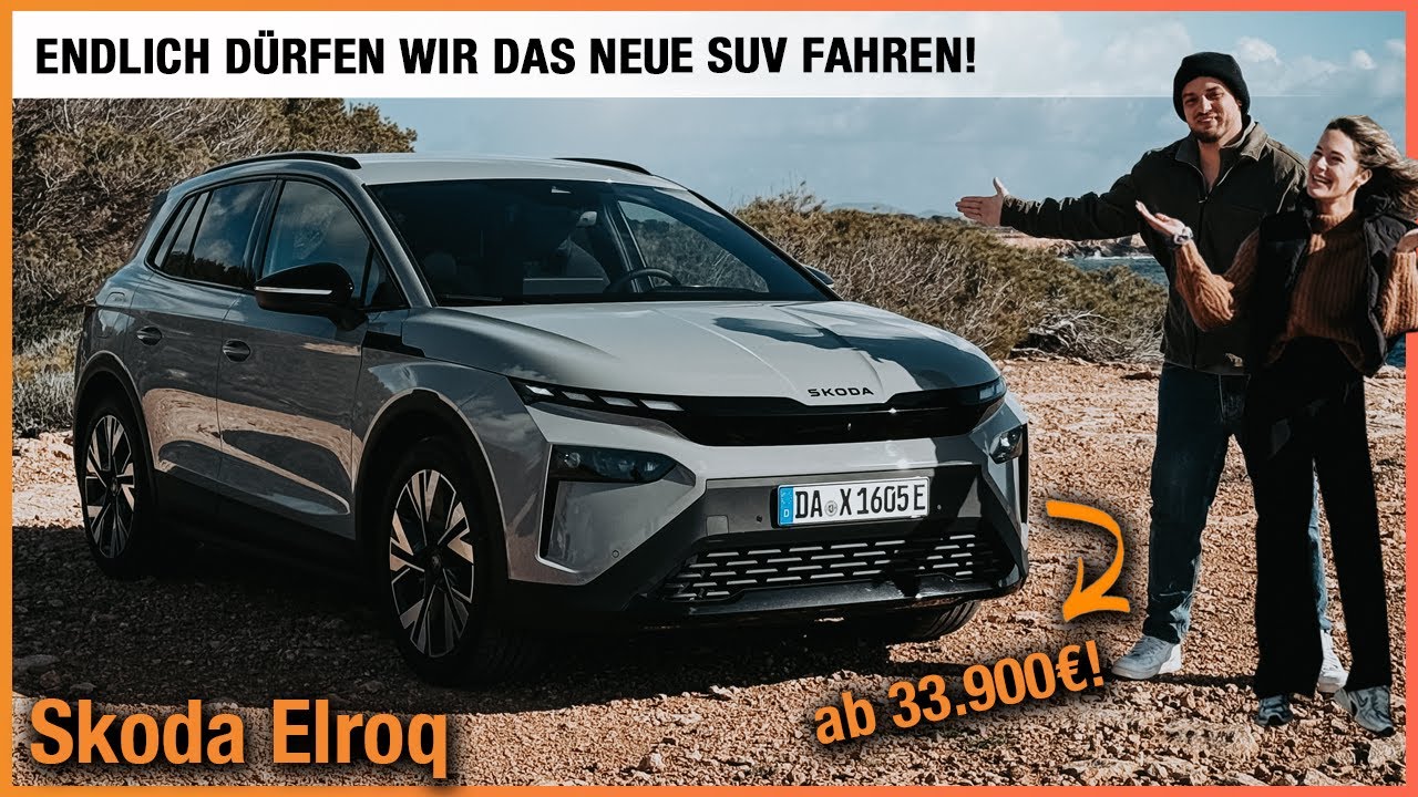 Skoda Elroq im Test (2025) Endlich dürfen wir das NEUE SUV ab 33.900€ fahren! Fahrbericht | Review