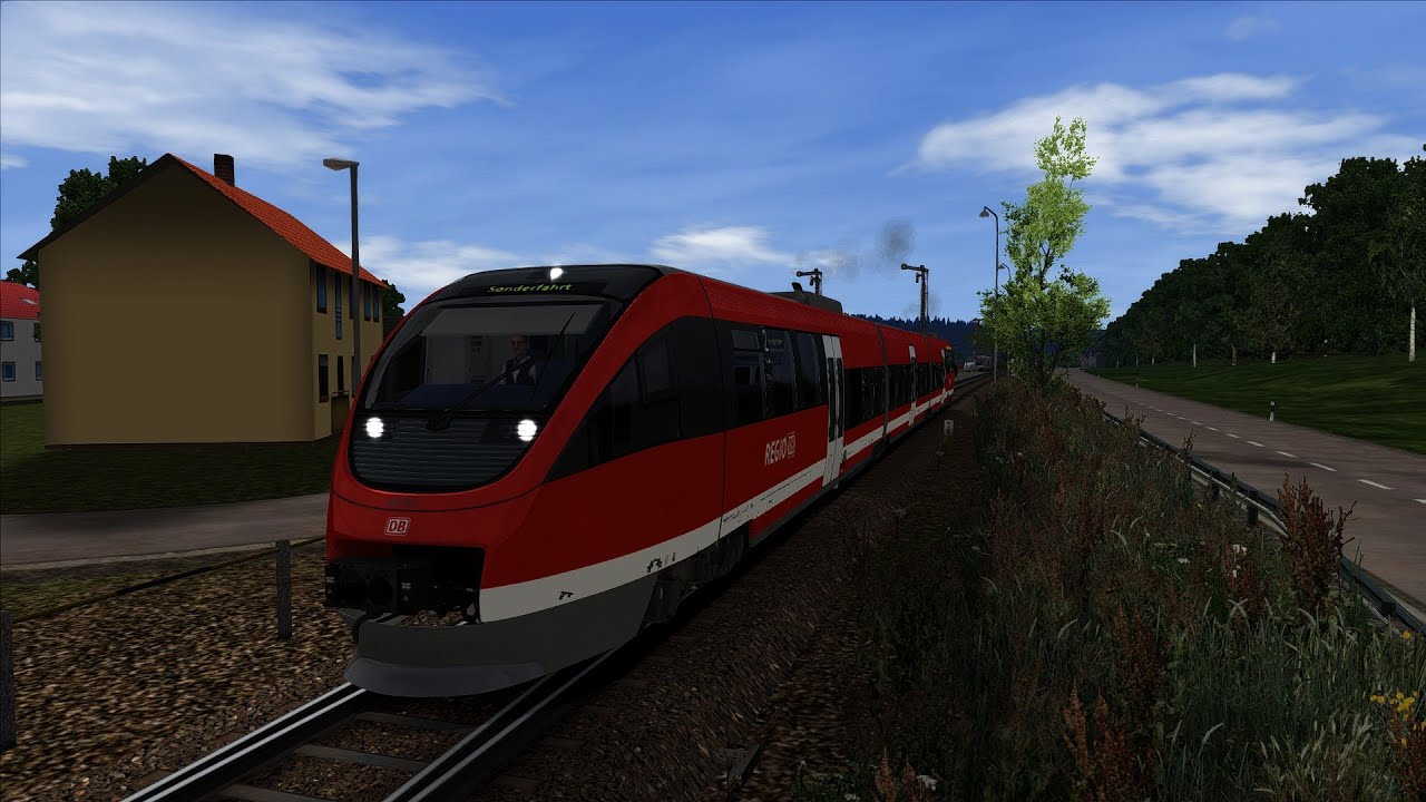 Lets Test Train Simulator 2016 Der RSSLO Talent VT643