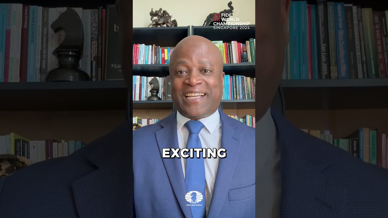 GM Maurice Ashley | MC for the FIDE World Championship Match 2024!
