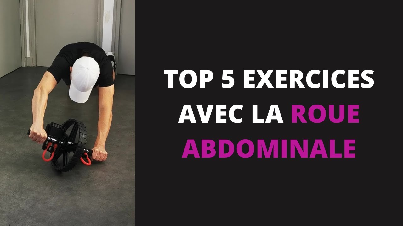 Programme exercices avec la roue abdominale