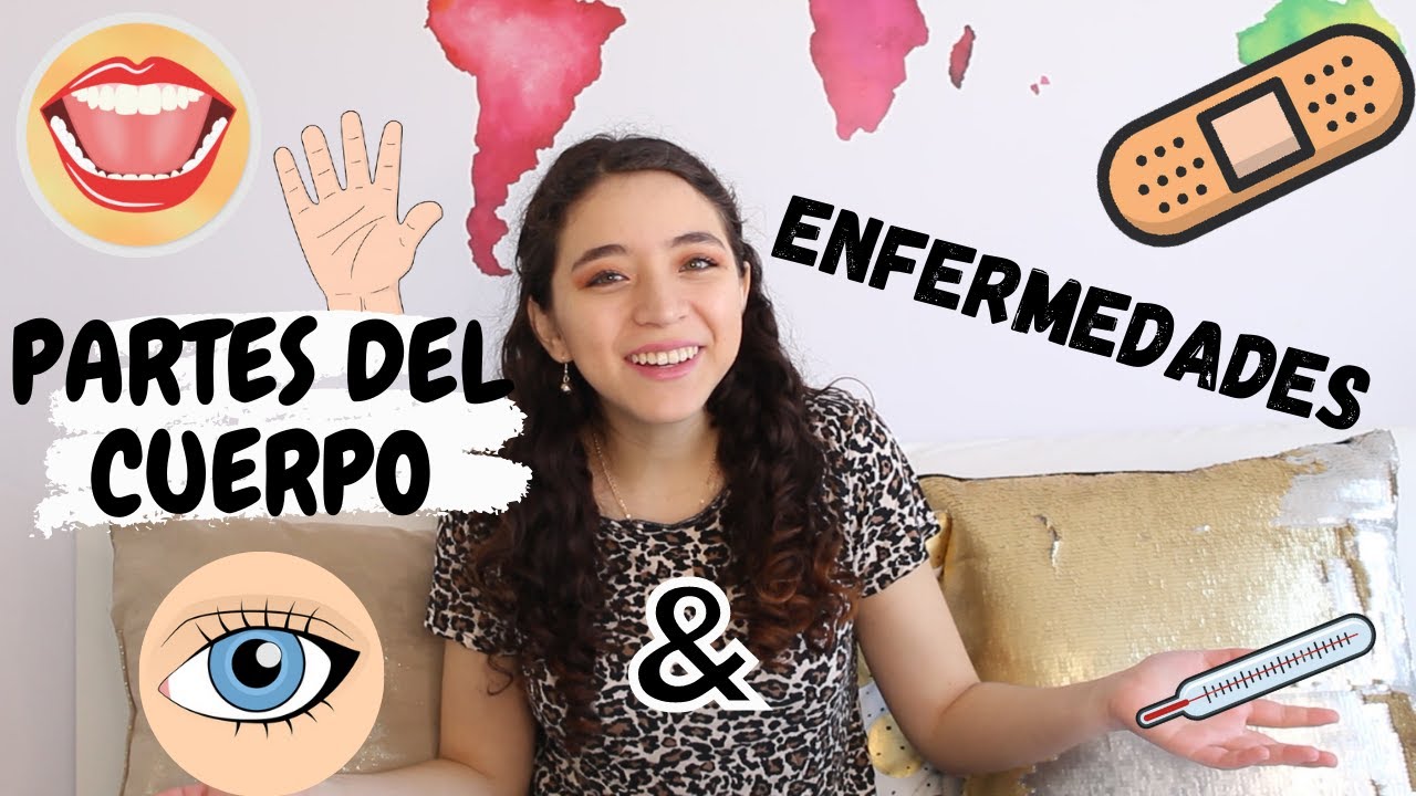 PARTES DEL CUERPO y ENFERMEDADES en ALEMÁN 👩‍⚕️🩹🤢