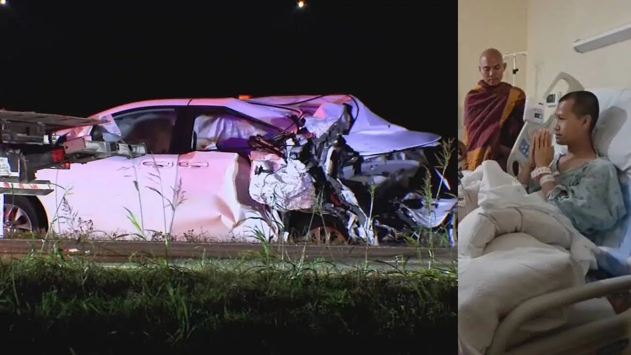 Georgia monk facing long recovery after being hit by car during peace walk in Texas | WSB-TV