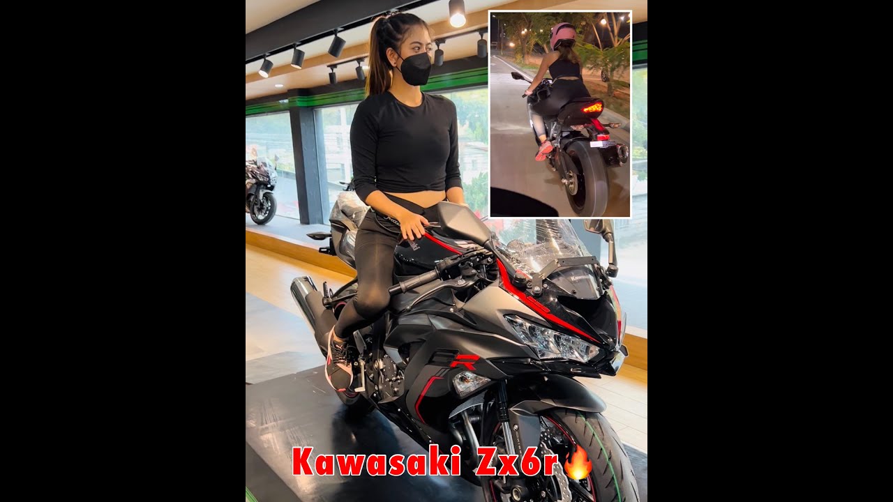 LADY RIDER FIRST BIGBIKE, 600CC AGAD!