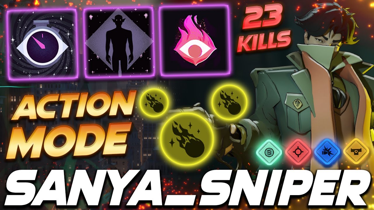 Sanya_Sniper Pocket ACTION MODE 23 KILLS - Deadlock Pro Gameplay & Guides [Watch & Learn]
