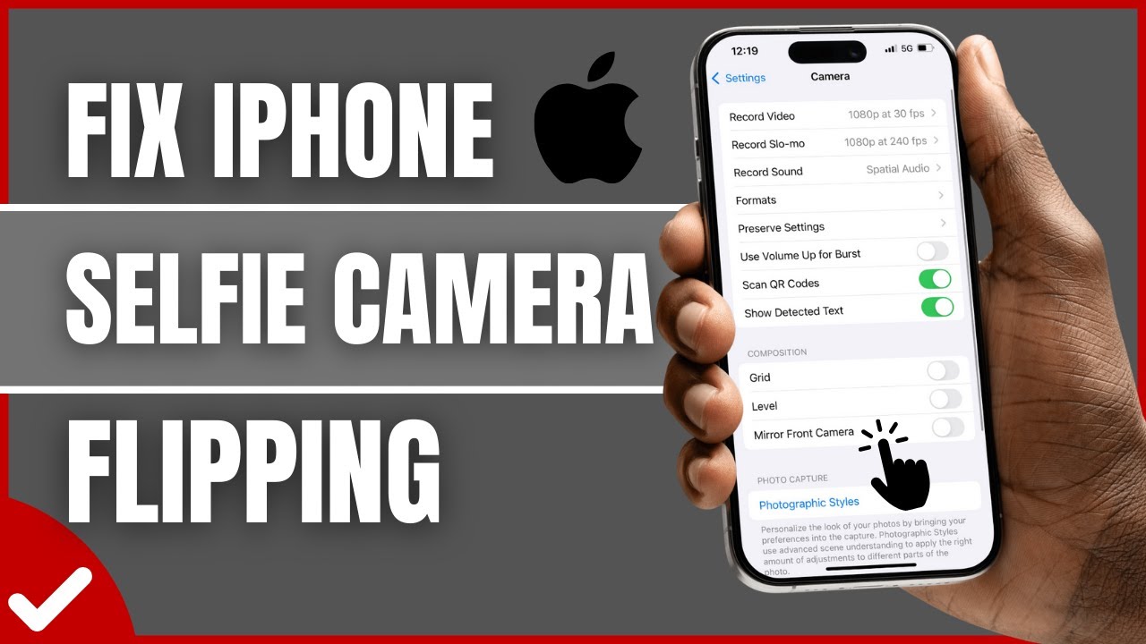 How To Fix iPhone Selfie Camera Flipping Problem (2026) | Mirror Front Camera Fix