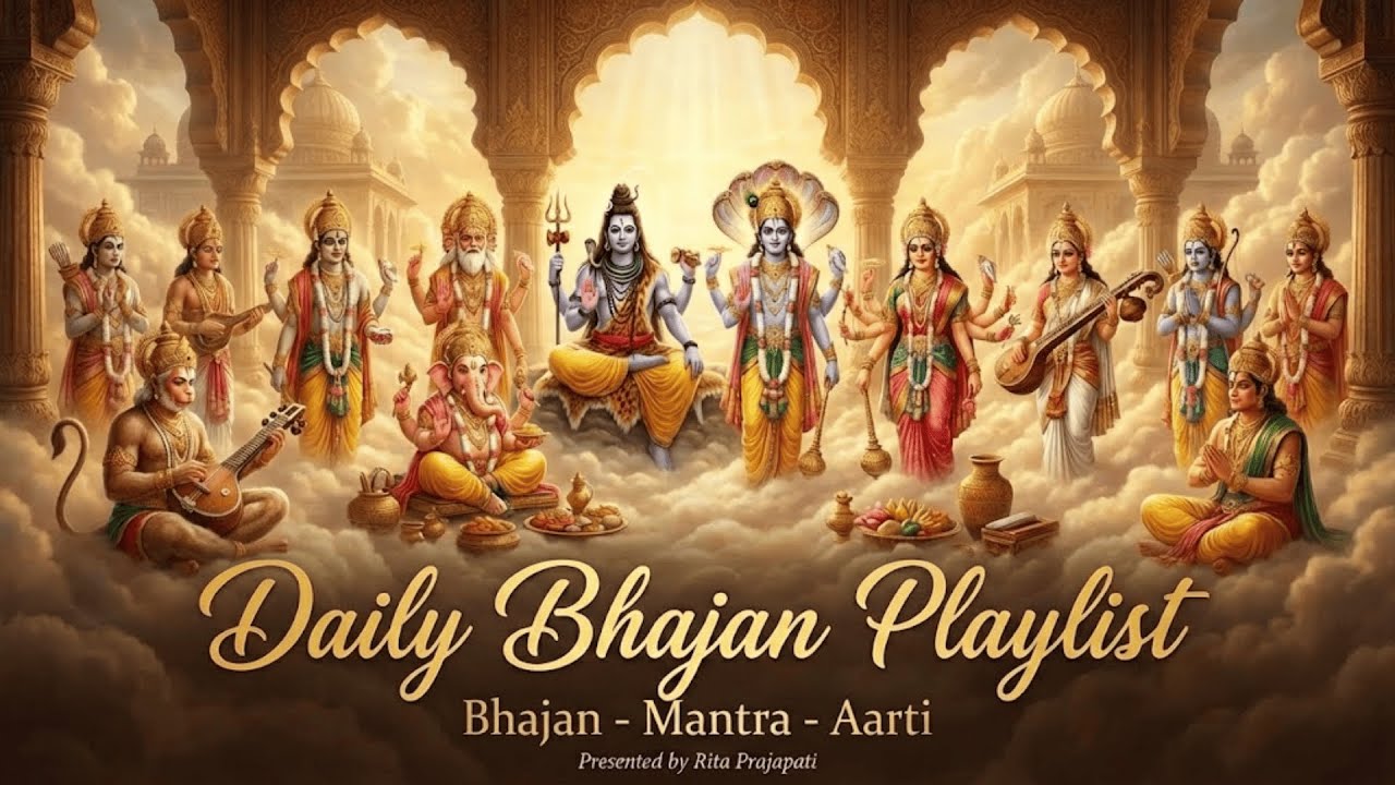 Daily Bhajan Playlist | Bhajan - Mantra - Aarti | Bhakti - Devotion | Rita Prajapati