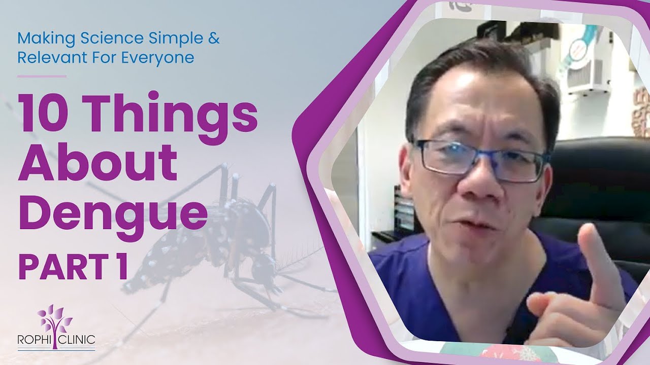 10 Things about Dengue (Part 1: ONE to FIVE) | Dr Leong Hoe Nam @ The Rophi Clinic