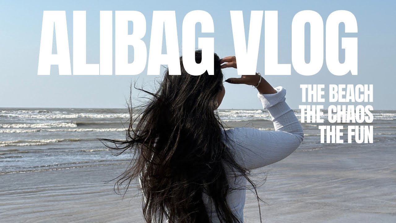 From Lectures to Beach Vibes 🌴 | Alibag Trip Vlog