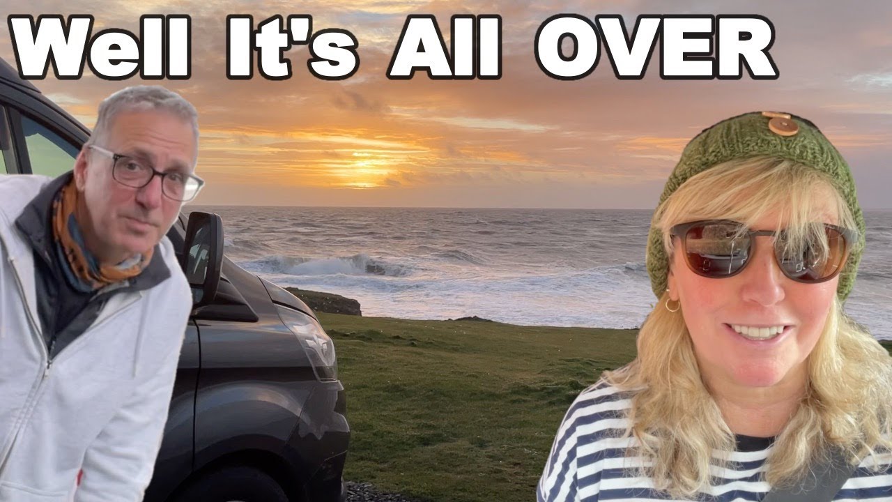 The End Of The Road At An Iconic Location  - VAN LIFE IRELAND - 36