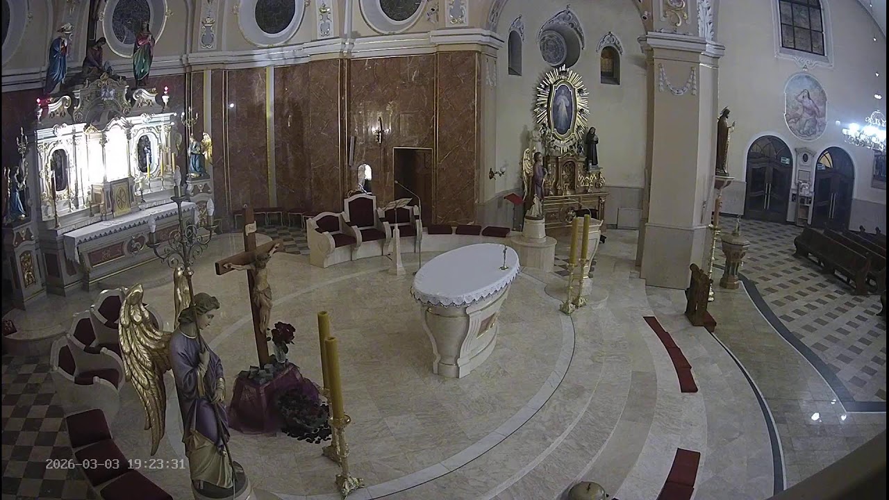 3.03.2026 • 18:30 – Msza święta z Bazyliki św. Marii Magdaleny w Tychach