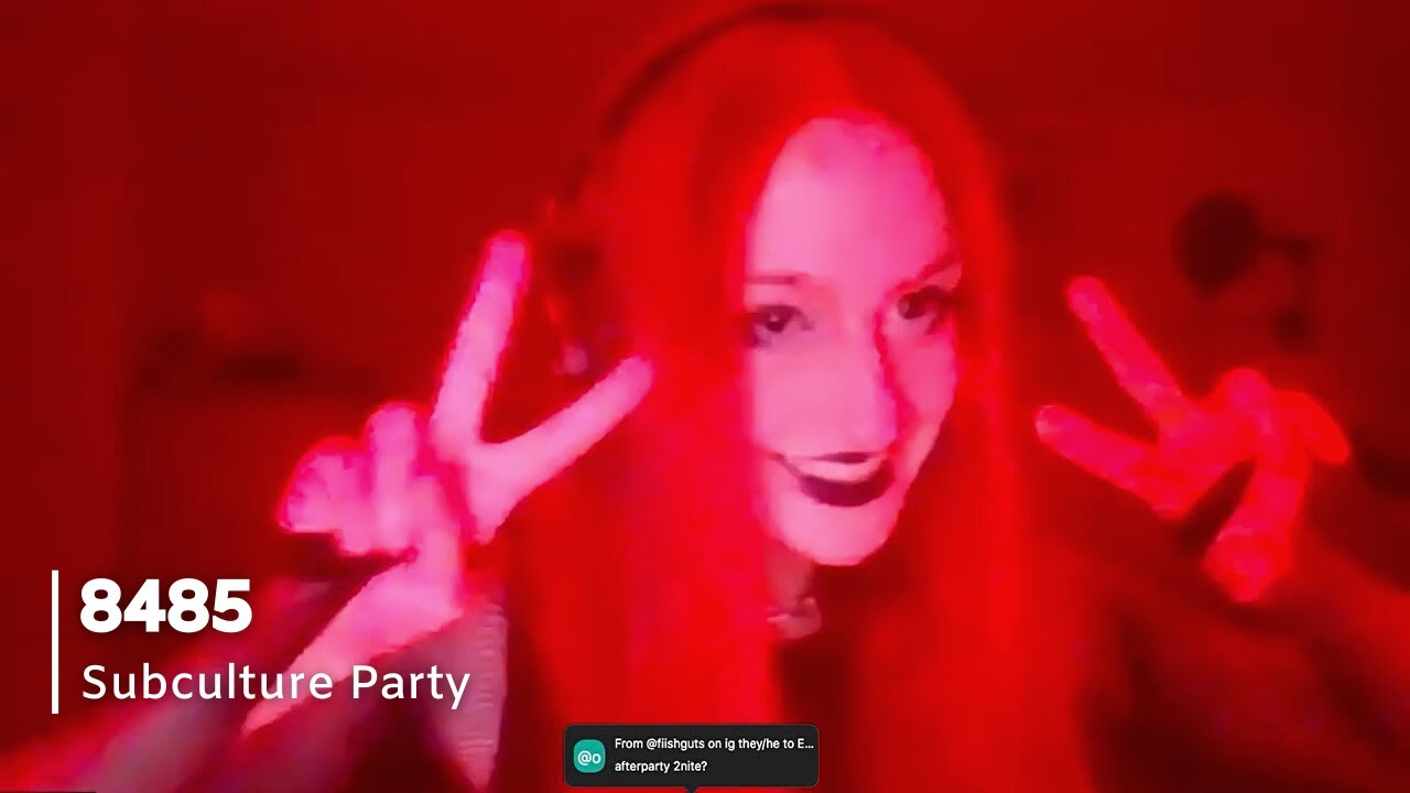 8485 live at Subculture Party | Jan 9, 2021