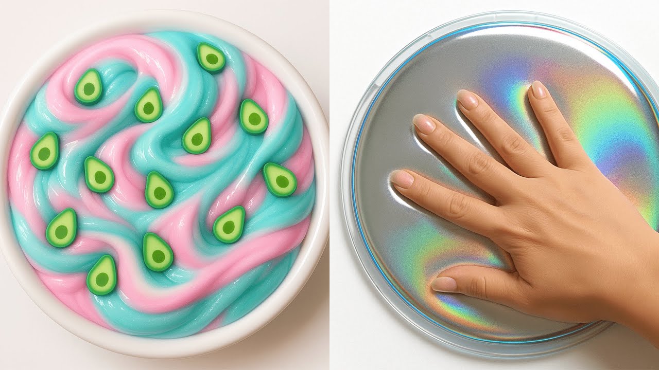 12 Hour of Relaxing Slime ASMR – Mesmerizing Calm for the Soul #252