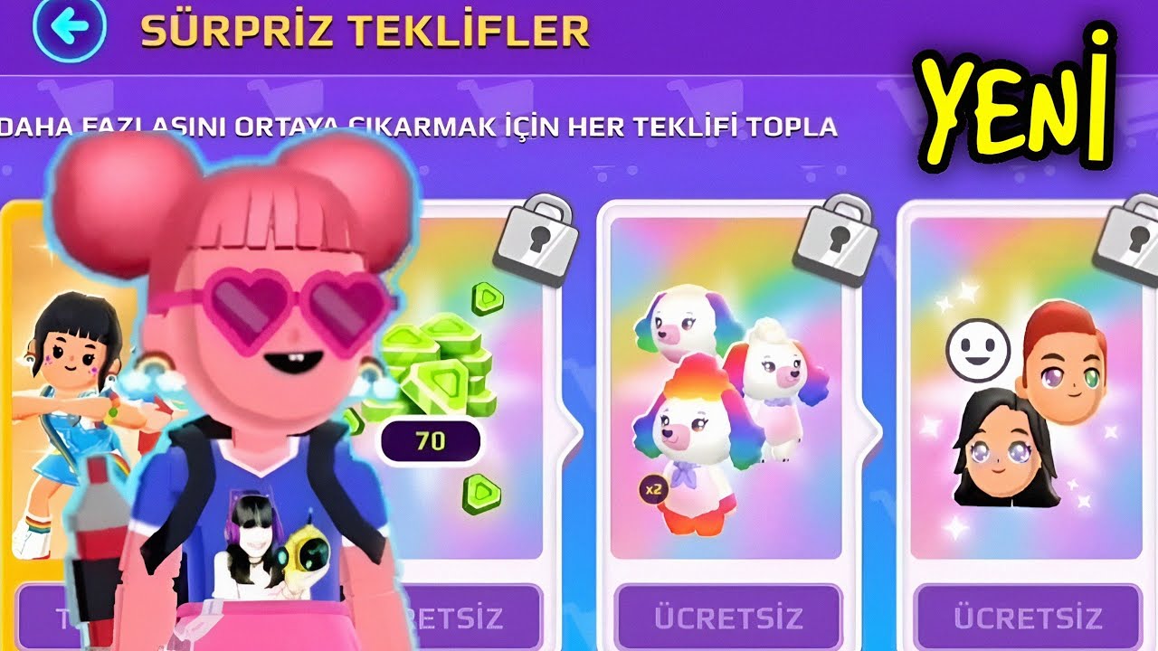 PK XD YENİ GÖKKUŞAĞI GÜNCELLEMESİ !! GÖKKUŞAĞI TARZI YAPTIM🤩 | PK XD MAYA