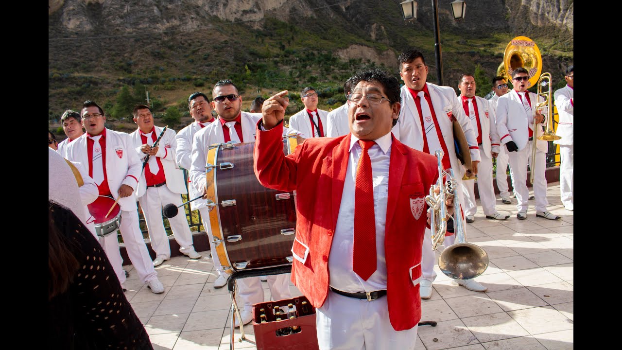 BANDA INTERNACIONAL SANTA CECILIA DE CÁTAC - MIX HUAYNOS BOLOGNESINOS + MIX HUAYNOS HUARACINOS