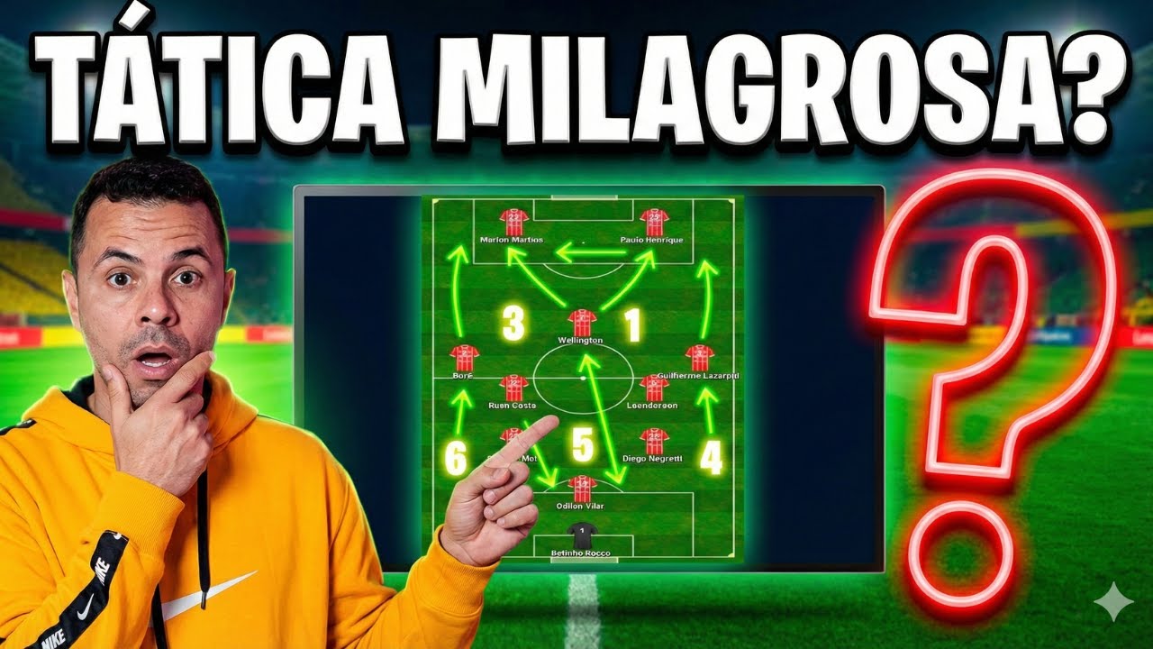 Existe TÁTICA MILAGROSA no BRASFOOT ?
