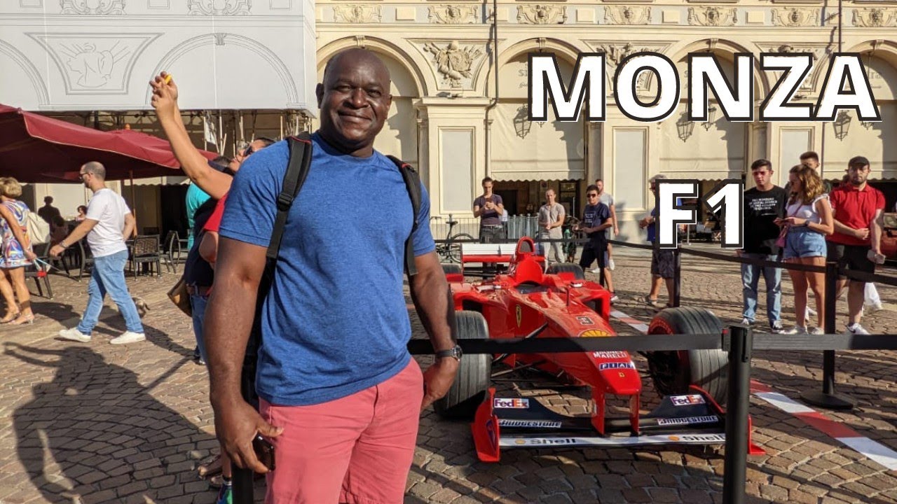 Walking tour of Monza F1 a day at the race (4K)