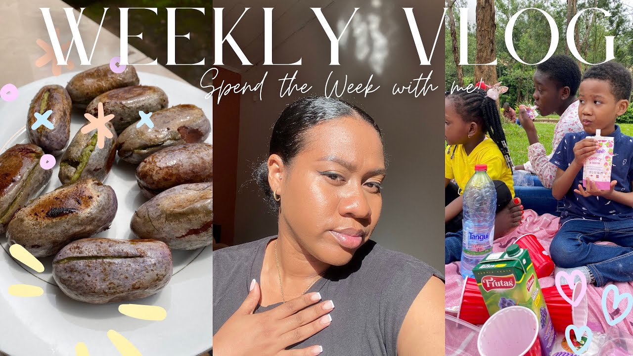 WEEKLY VLOG :Retour de Courses, 250 000 vues,Picnic day & Papotages entre Filles,Reset mindset !