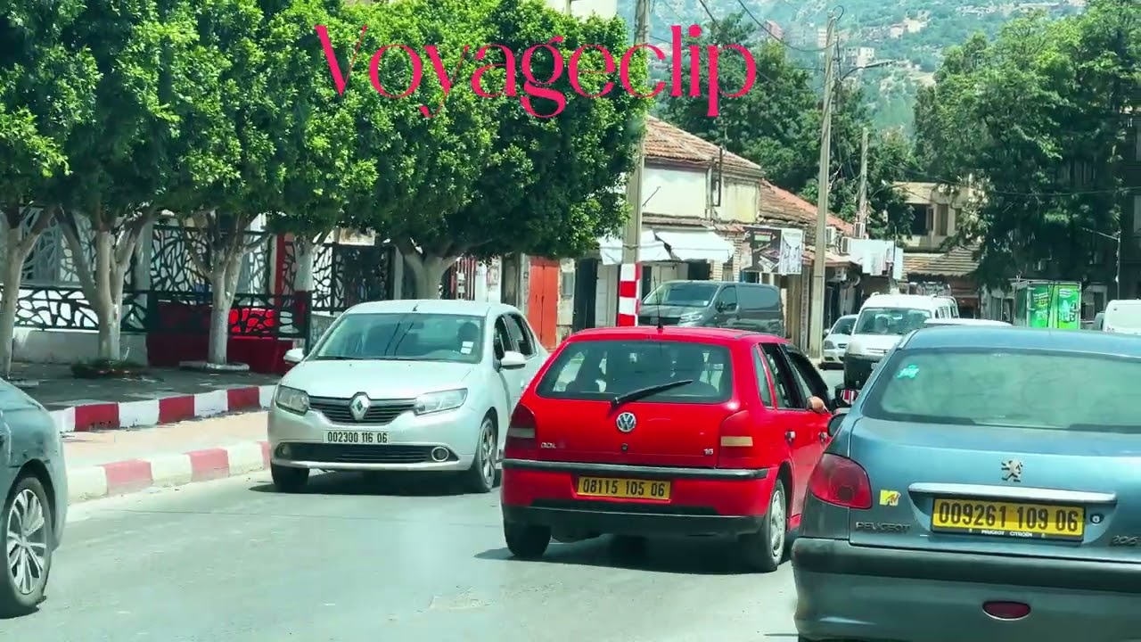 Sur les routes de Kabylie Bejaia  Sidi Aich .Algerie