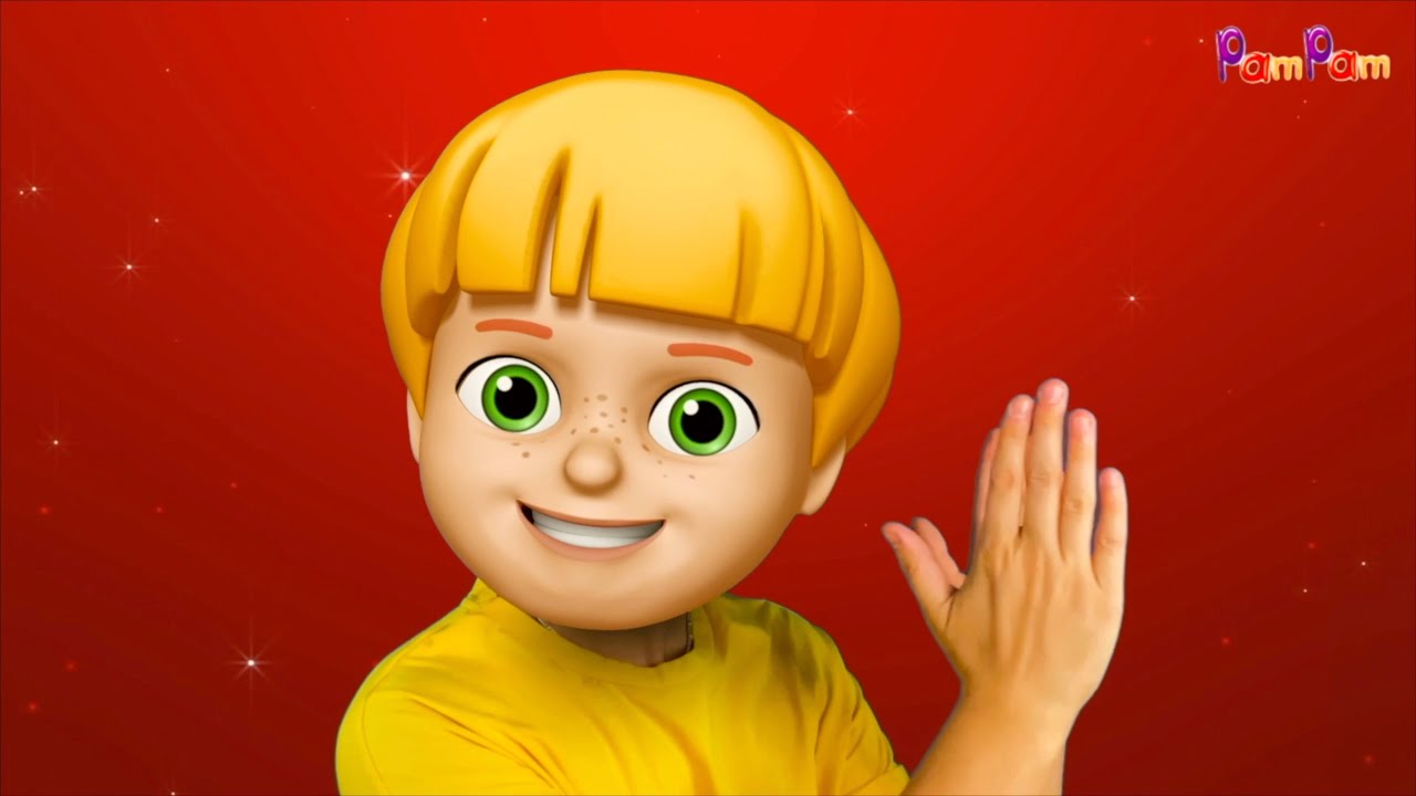 ❤️ 👏 🦈  Clap Your Hands  - PamPam Family | Kids Songs Nursery Rhymes