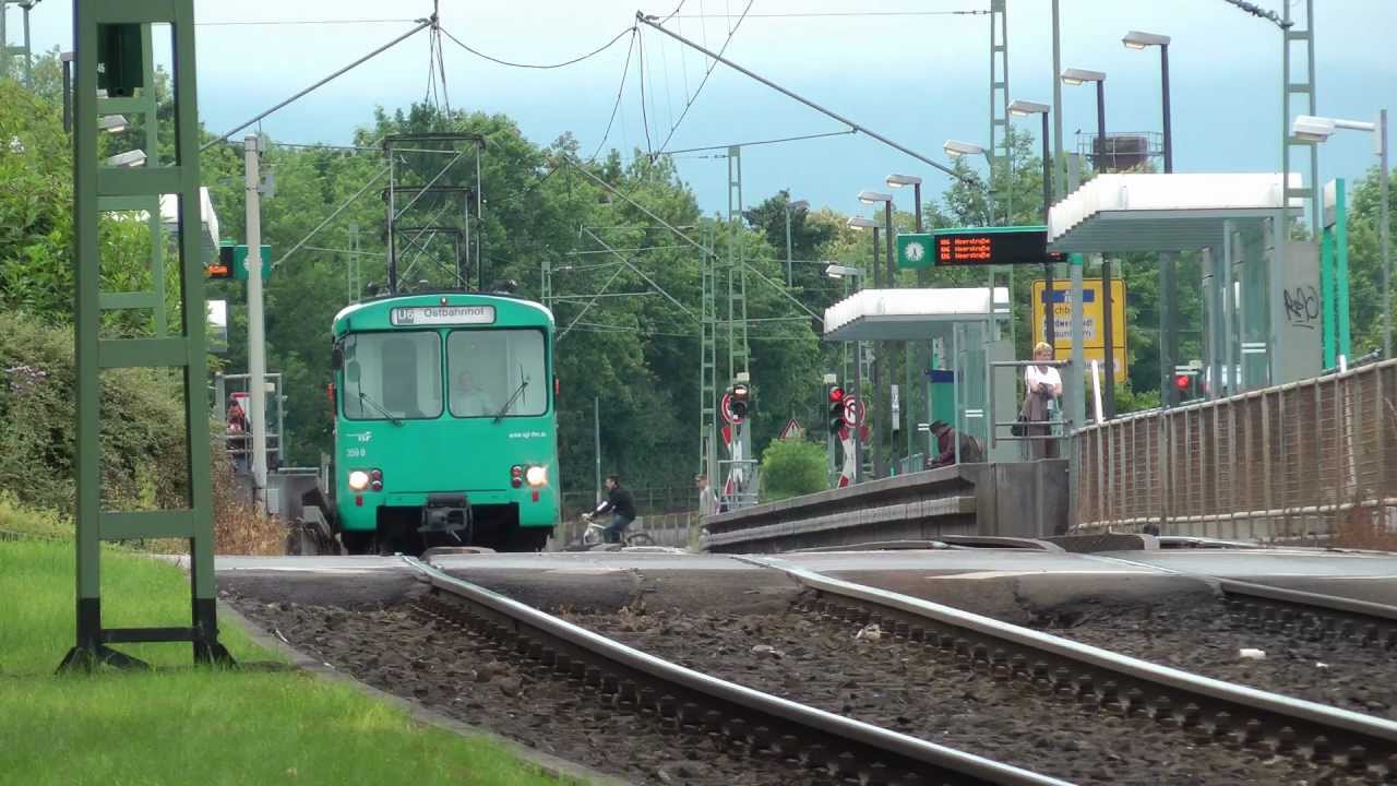 U-Bahn Frankfurt (Main) - U2-Wagen auf der U6 (20.06.2012) (HD)