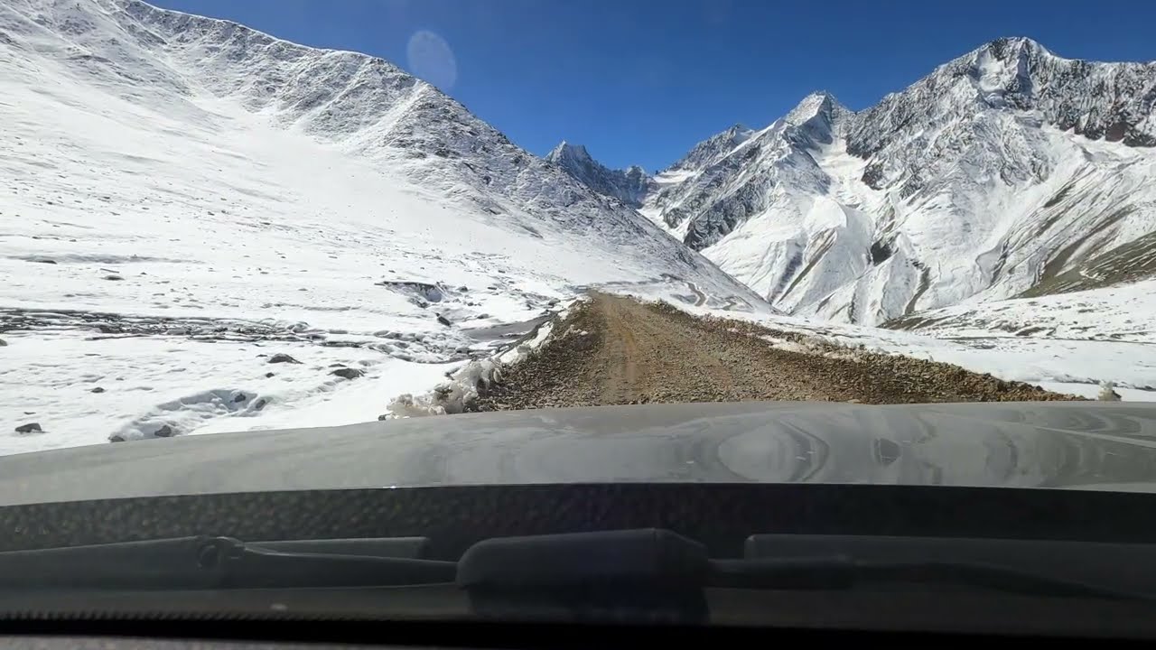 Spiti valley | Kunjum Pass to Batal | Drive through Snow | Offroad