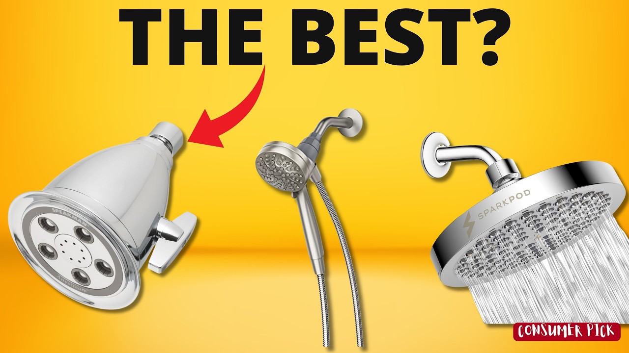 Best Shower Heads for High Pressure 2026 - (Which One is Right for You?)