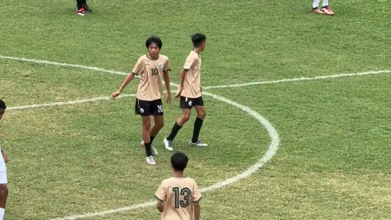 澳門U13 vs 香港U13 (2025粵港澳青少年足球交流活動A組) 上半場精華