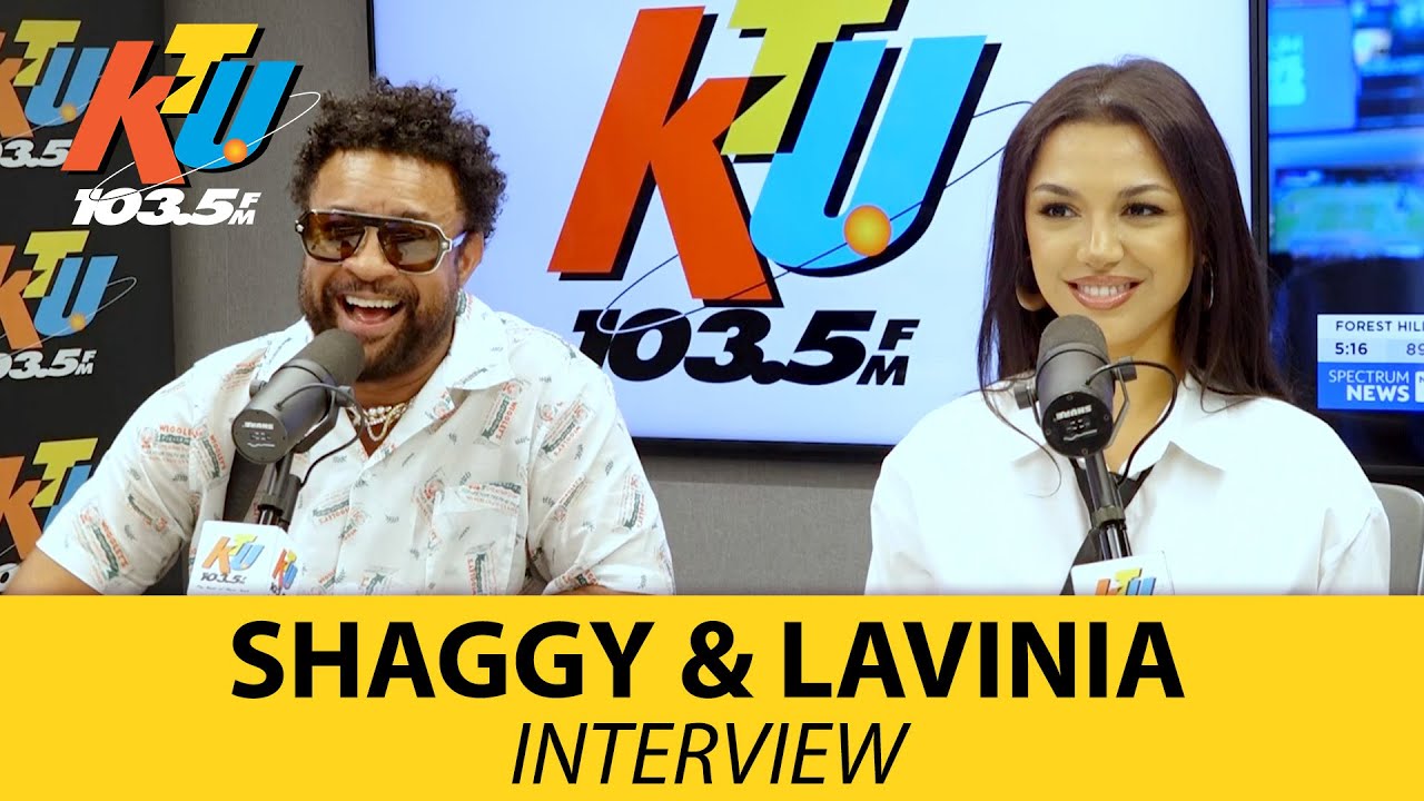 Shaggy Drops By With Lavinia Talks Getting Started On Tik Tok, Working With Shaggy, New Video + More