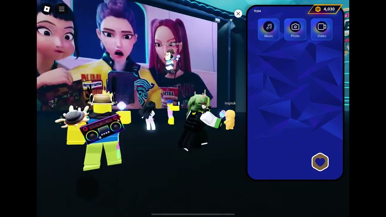 Full K-pop demon hunter concert (The Block)