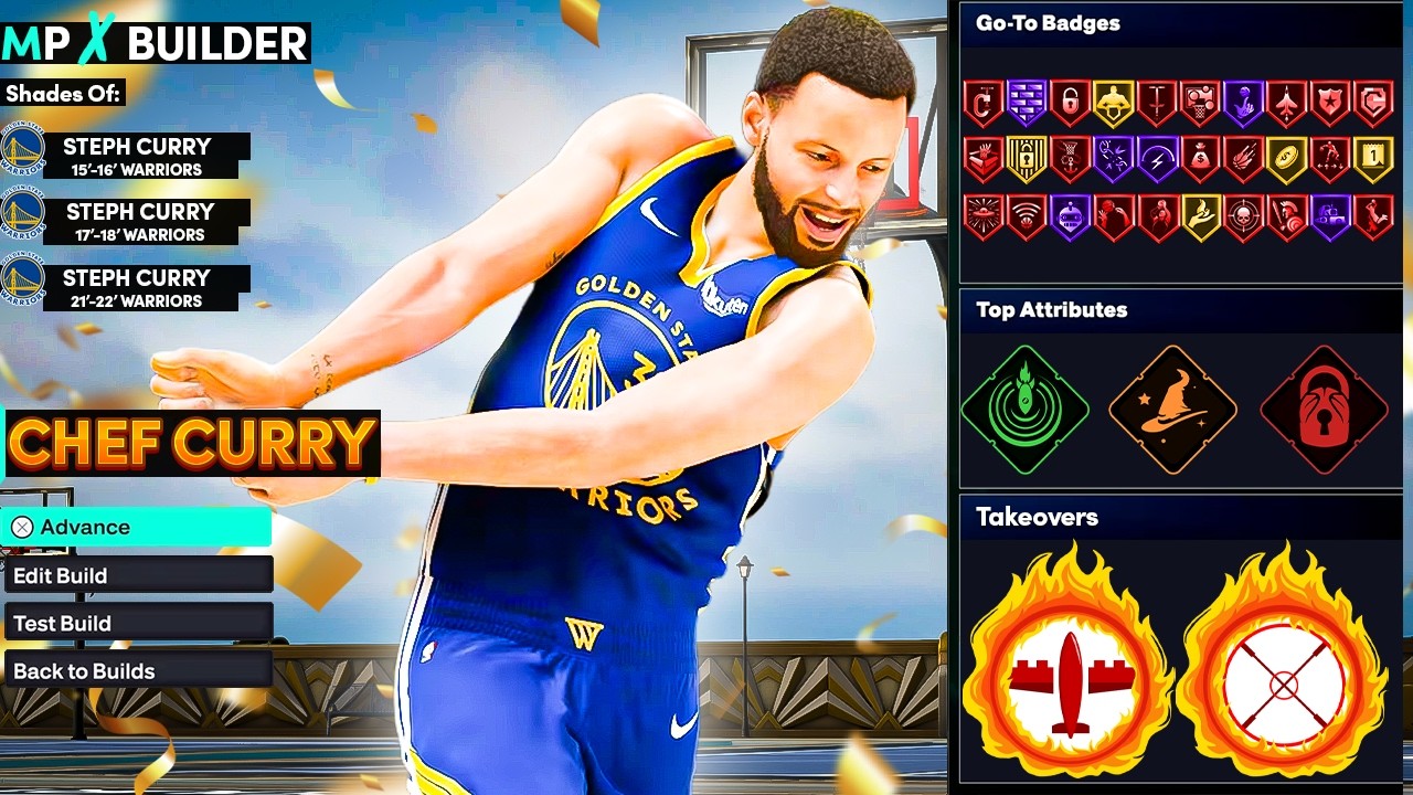 THIS STEPH CURRY BUILD TOOK OVER THE PARK in NBA 2K26... (SEASON 4)