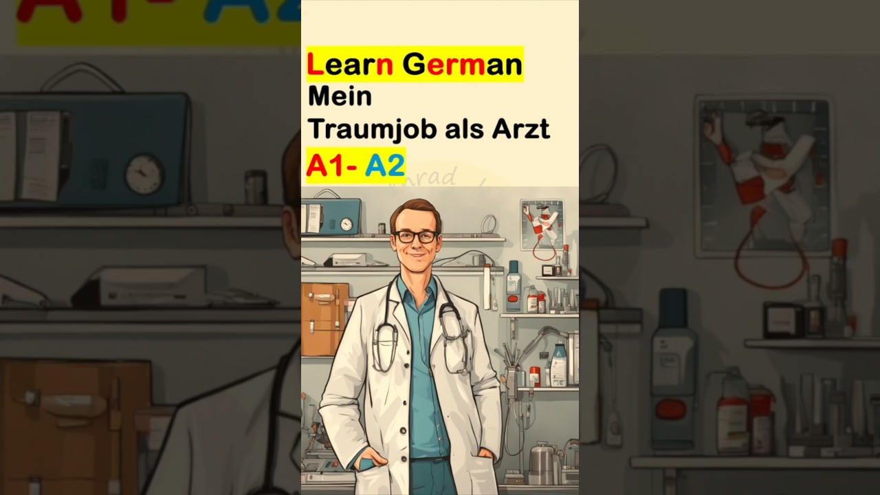 My Dream Job as a Doctor – Mein Traumjob als Arzt | Learn German | Hören & Lesen | A1–A2