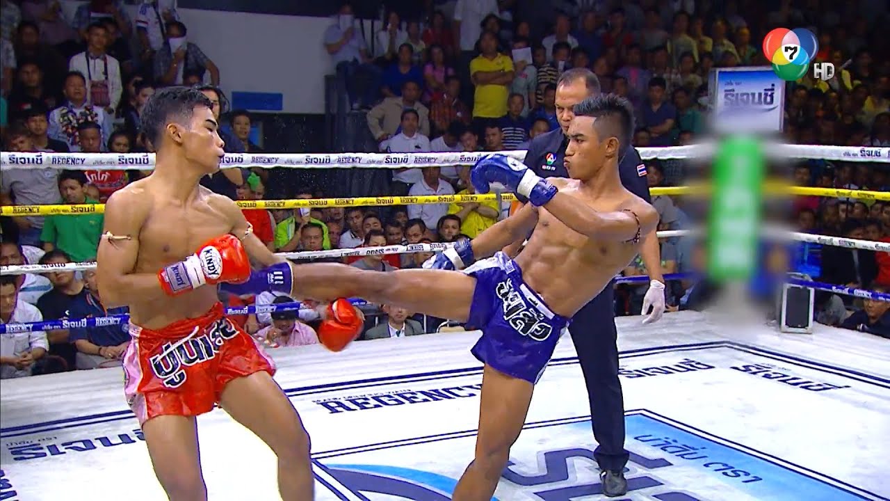 ชายหล้า ภ.หลักบุญ vs บุญชนะ นายกเอท่าศาลา | ช็อตเด็ดแม่ไม้มวยไทย 7 สี