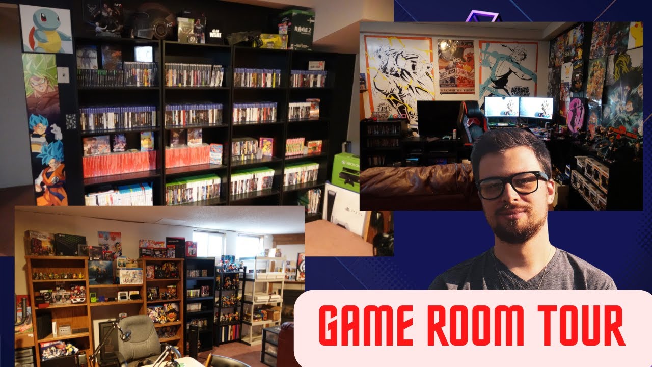 200 SUB GAME ROOM TOUR! *2022 UPDATE*