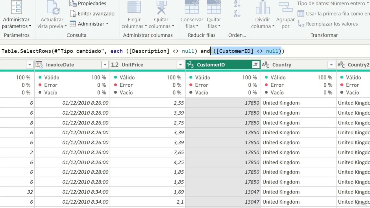 19 | Editar los paso aplicados en Power Query