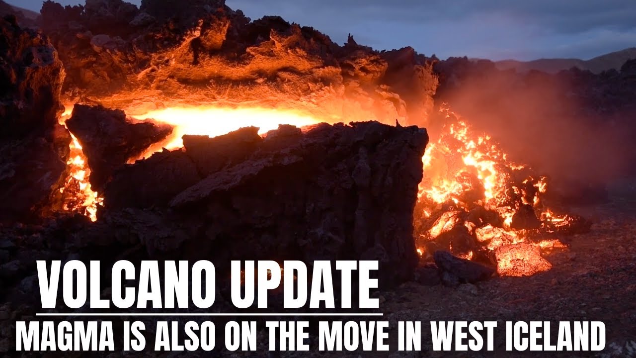 Volcano Update - Magma Underway In West Iceland  - At 10km Depth Now