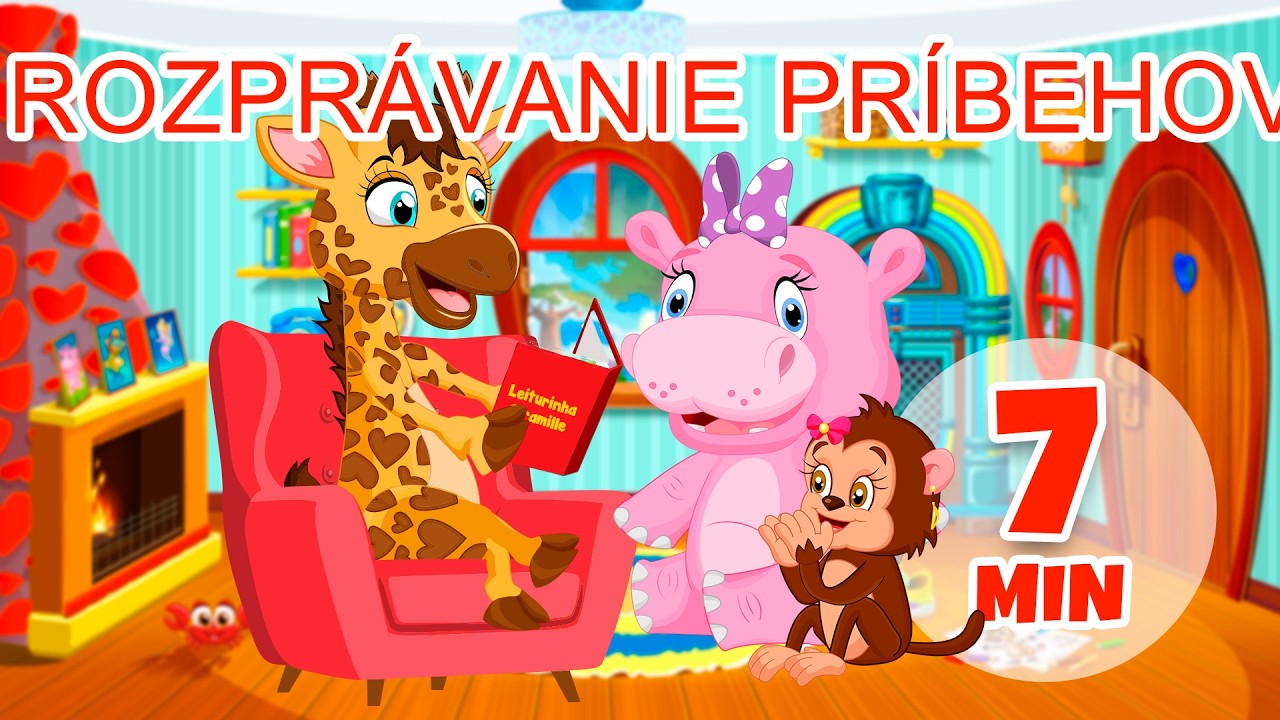 Rozprávanie príbehov - 7 min Giramille | Detské riekanky a pesničky