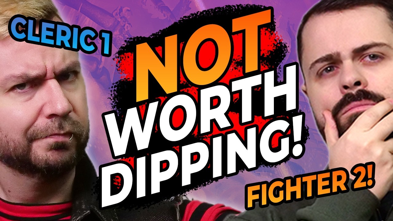Overrated Multiclass Dips in D&D 5.5