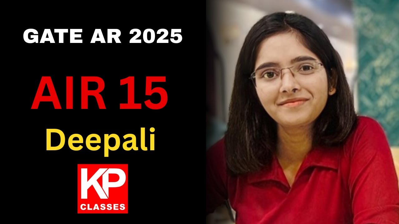 📢 🔥 AIR 15 GATE Architecture 2025: Deepali Success Story & Strategy Revealed!