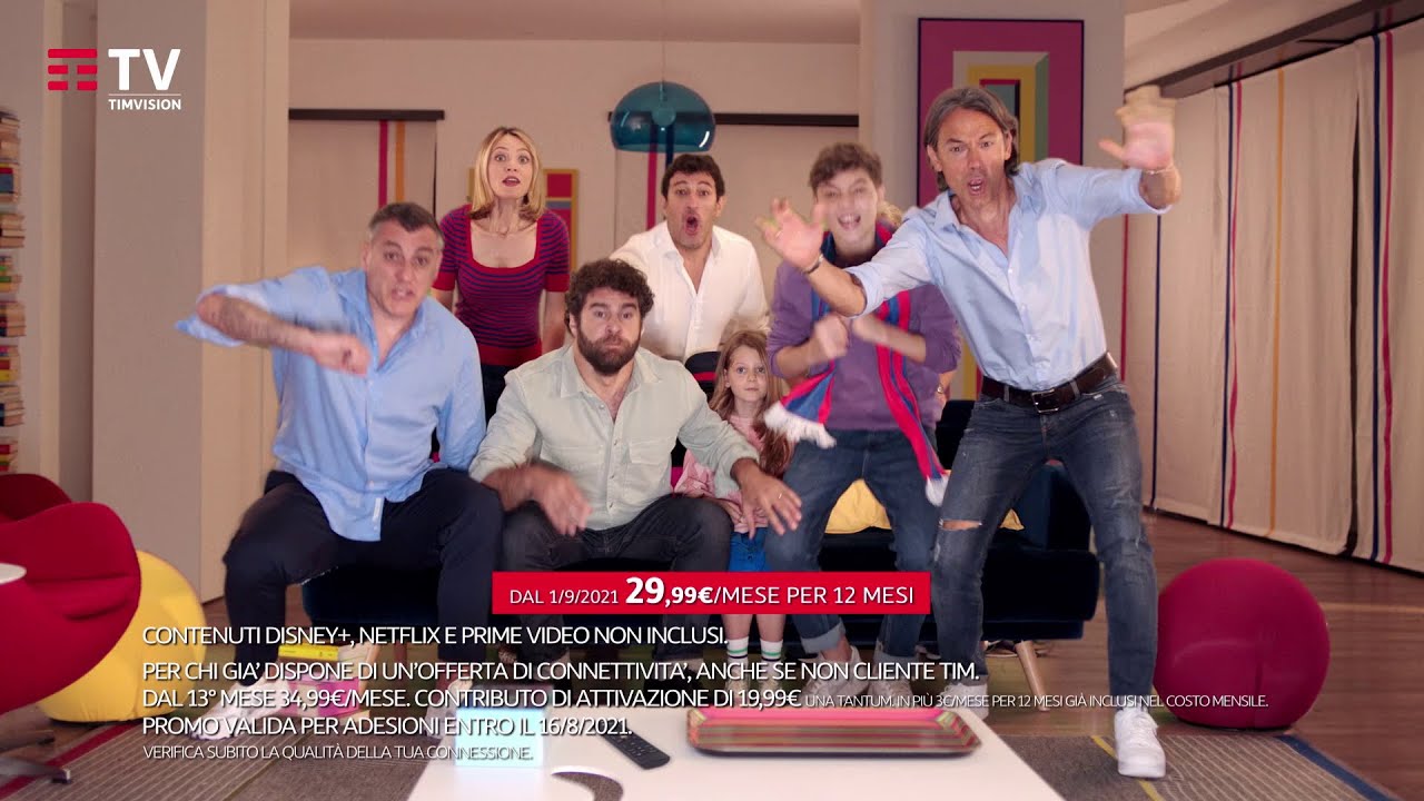 Spot TIM - TIMVISION la casa del calcio e delle tue passioni