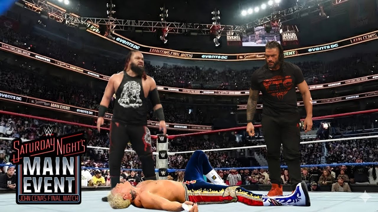 OMG😱Roman Reigns Return & Help Jacob Fatu Attack Cody Rhodes Saturday Night's Main Event Highlights