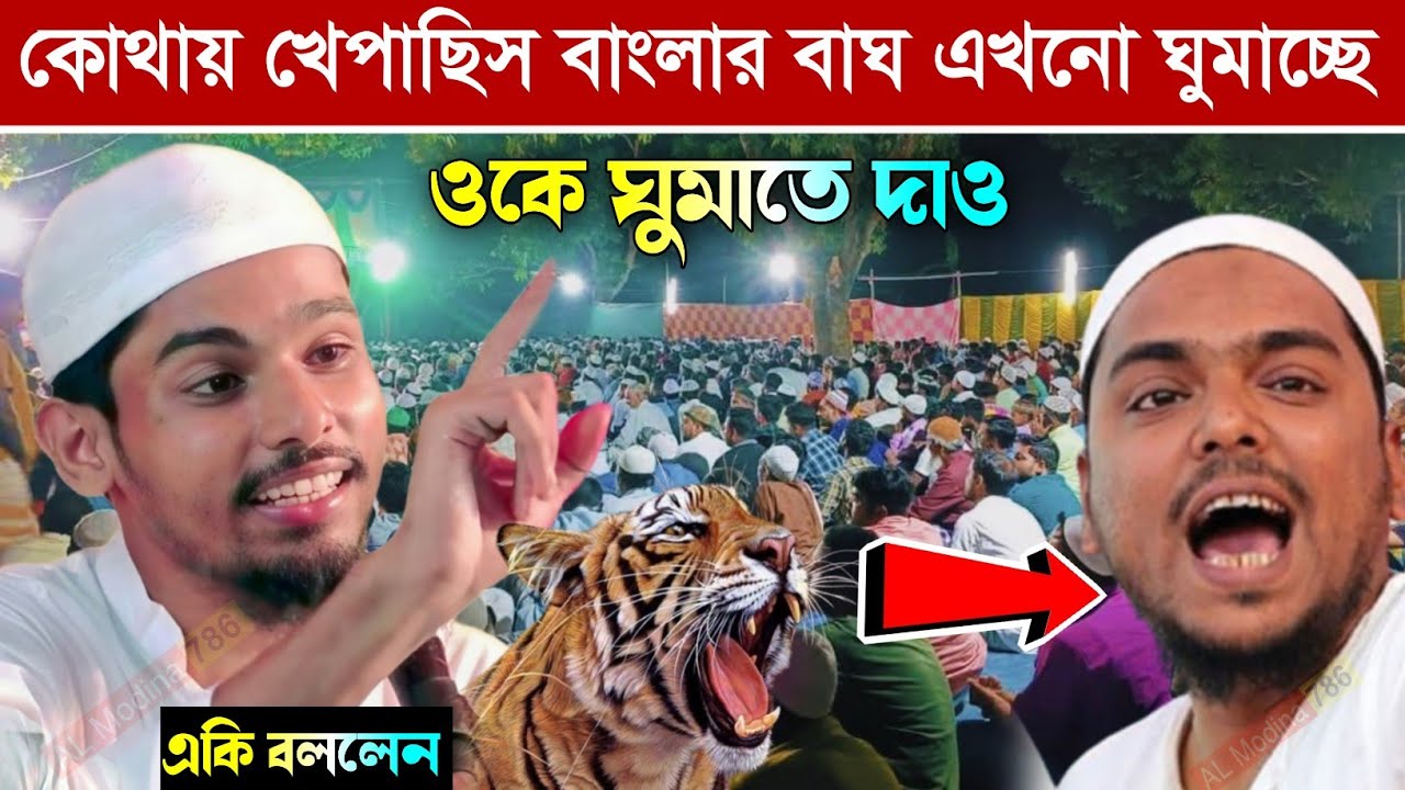 কোথায় খেপাছিস বাংলার বাঘ এখন ঘুমিয়ে আছে ওকে ঘুমাতে দাও একি বললেন আব্দুল্লাহ সিদ্দিকী Abdullah