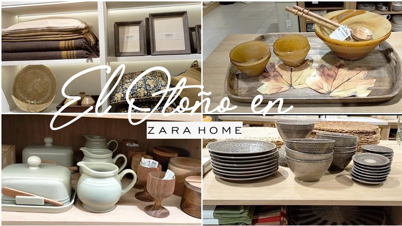 Vamos de Tour a ZARAHOME 🤎 Novedades para el Otoño 🍂